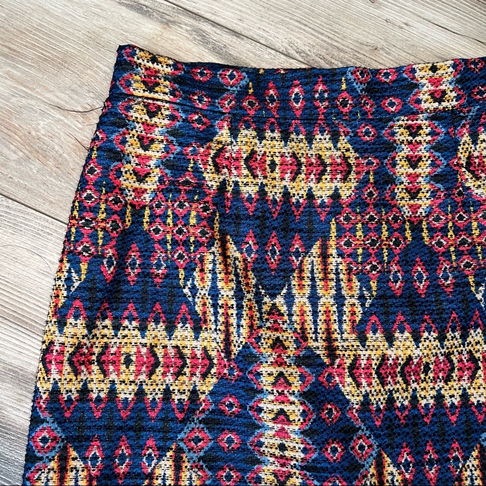 Sam Edelman Aztec Triangle Pattern Mini Skirt - image 3